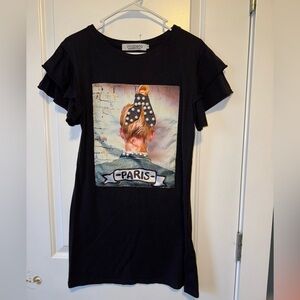 NWOT Vinizbena Dress size Small Pearl Embellishments Paris